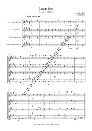 Bruckner - Locus Iste.