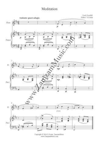 Goodall, Cecil - Meditation.