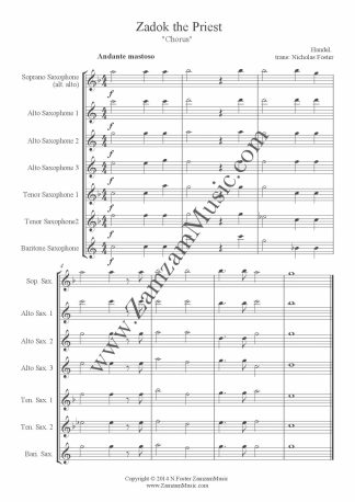 Handel : Zadok the Priest.