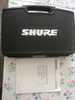 Shure wireless mic system