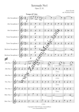 Dvorak : Waltz from Serenade No1, Op22.