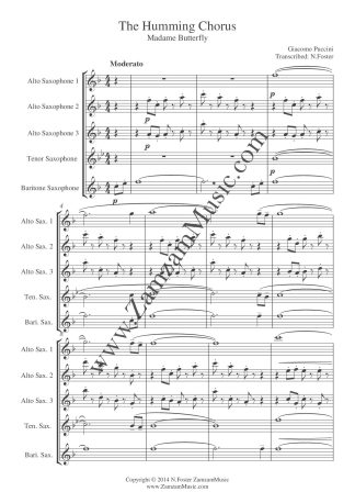 Puccini – The ‘Humming Chorus’ from Madame Butterfly.