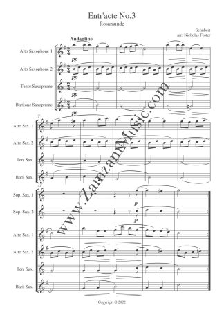 Schubert  Entr’acte No3; Rosamunde.