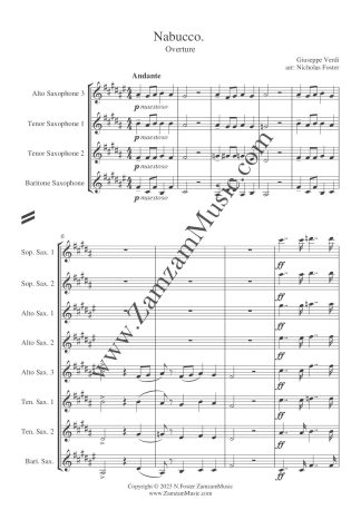 Verdi : Nabucco; overture.