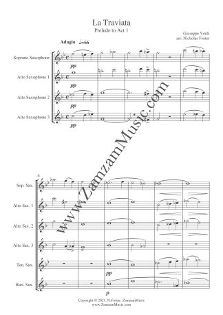 Verdi – La Traviata; Prelude to Act 1.