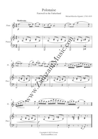 Oginsky : Polonaise